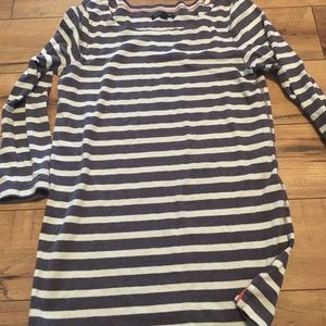 Cute ae 🦅 striped slate blue and cream